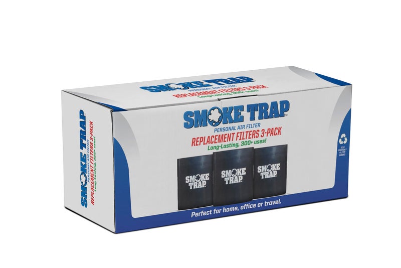 Smoke Trap 2.0 - Replacement Filters For Personal Air Filter - 3 Pack - Smoke Filter (Sploof) - Image 1